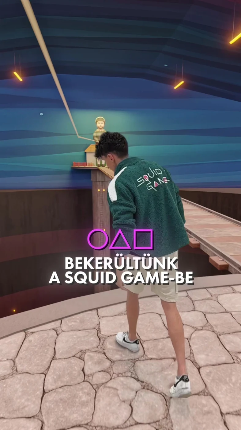 Bekerültünk a Squid Game-be – videóborító