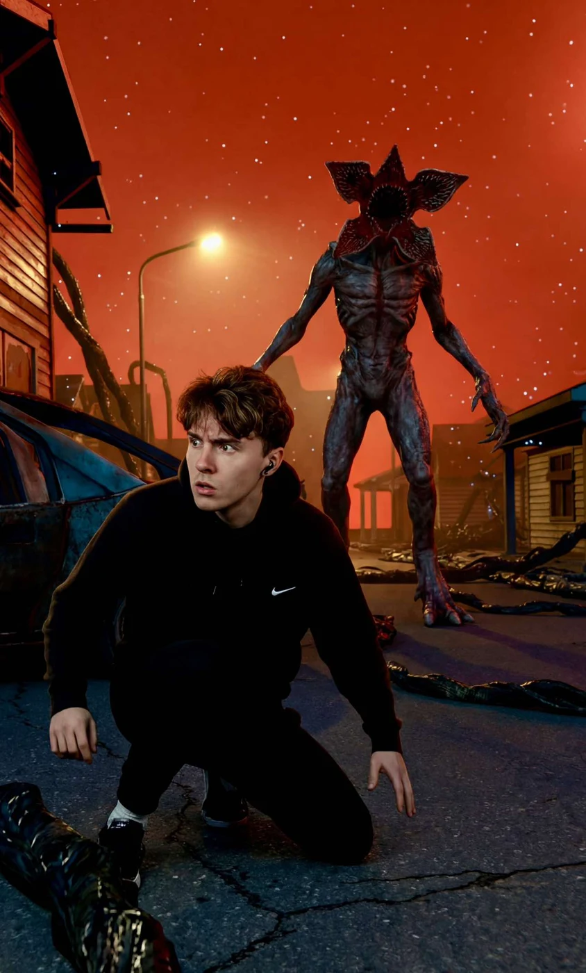 Máté egy Stranger Things ihlette vörös, filmes világban