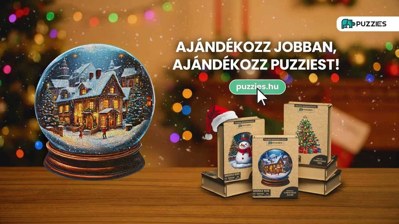 Karácsonyi puzzle-kampány – videóborító